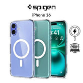 Spigen Ultra Hybrid Magfit Magnetic Charging iPhone 16 / Pro / Pro Max / Plus Compatible Magnetic Casing iPhone Cover