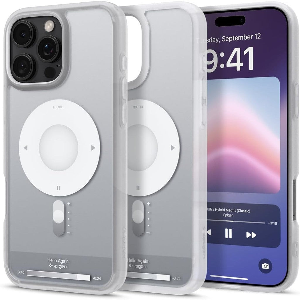 Spigen Ultra Hybrid Classic MagFit iPhone 16 Pro Max Case [Anti-Yellowing] [Military-Grade Protection]