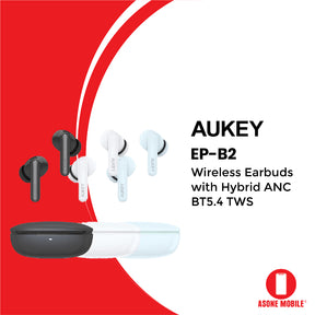 Aukey EP-B2 True Wireless Earbuds With Hybrid ANC BT5.4 TWS