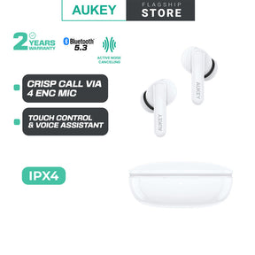 Aukey EP-B2 True Wireless Earbuds With Hybrid ANC BT5.4 TWS