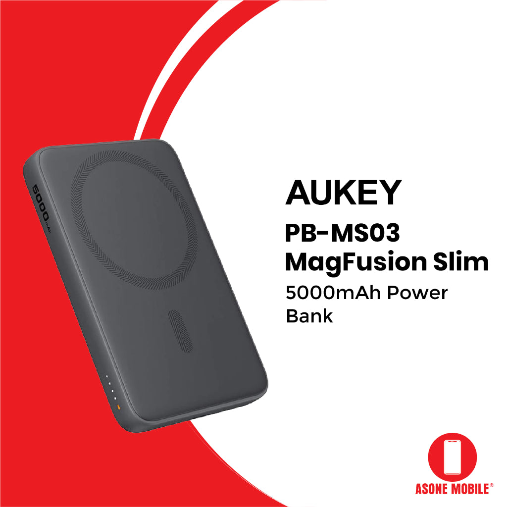 Aukey PB-MS03 MagFusion Slim 5000mAh Power Bank