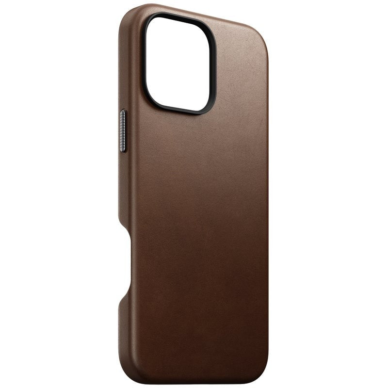 NOMAD Traditional Leather Case iPhone 16 Pro / Pro Max (Premium) Nomad Leather