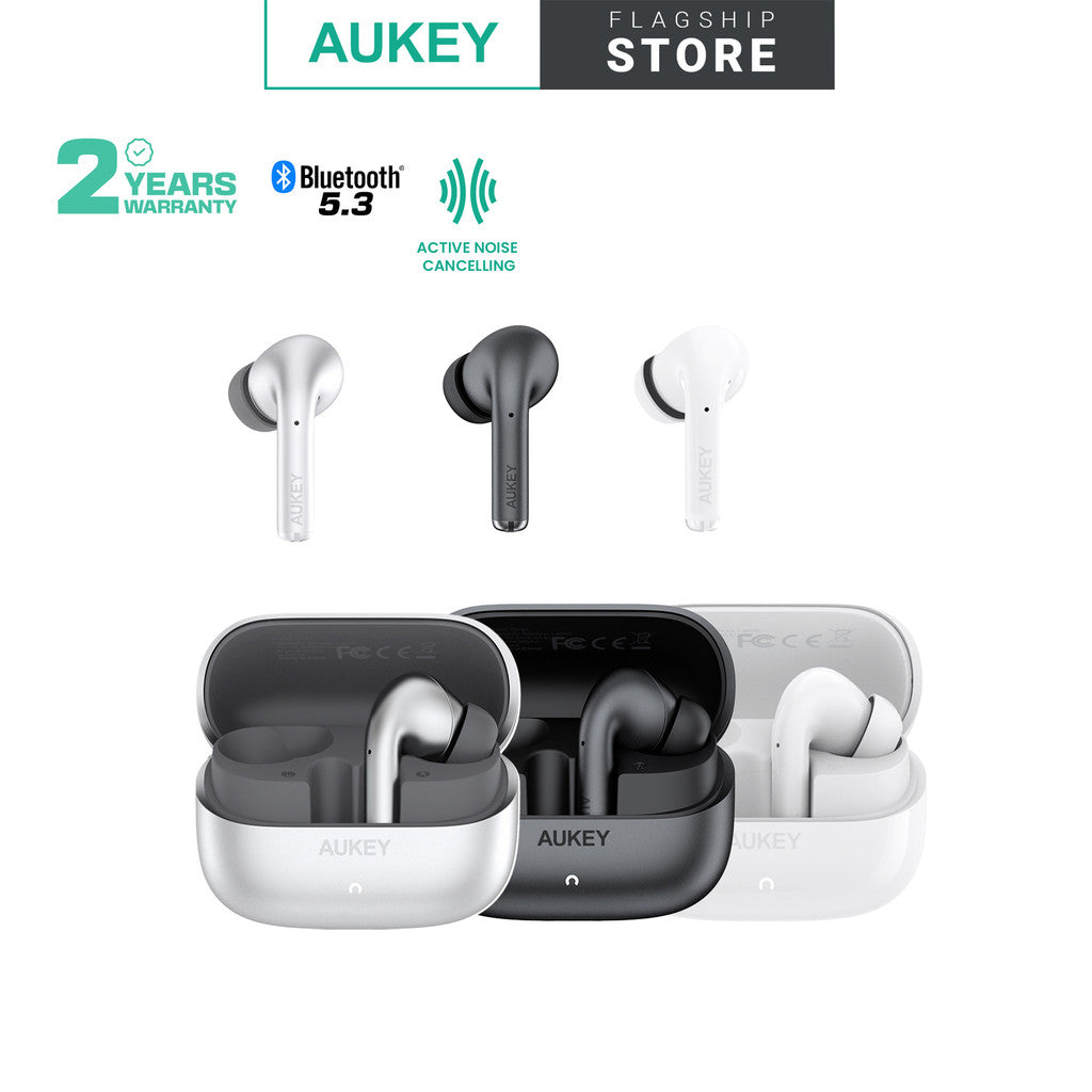 Aukey EP-B1 Bluetooth True Wireless Earbuds with Adaptive Hybrid ANC