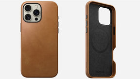 NOMAD Traditional Leather Case iPhone 16 Pro / Pro Max (Premium) Nomad Leather