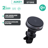 AUKEY MagFusion Dash Pro Qi2 Active Cooling Wireless Charging Phone Mount