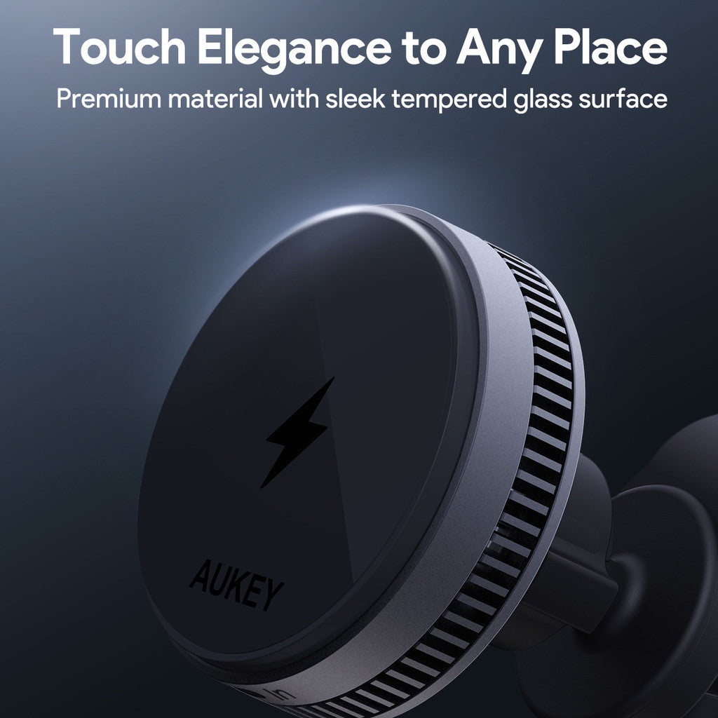 AUKEY MagFusion Dash Pro Qi2 Active Cooling Wireless Charging Phone Mount