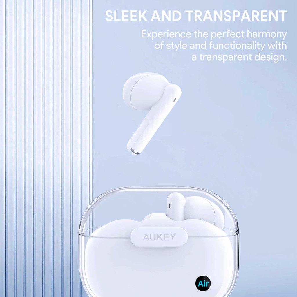 Aukey EP-M2 Move Air TWS Driver 13mm. Bluetooth 5.3 IPX4 True Wireless Earbuds