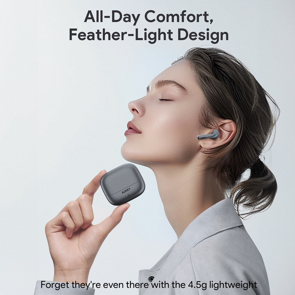 Aukey EP-B1 Bluetooth True Wireless Earbuds with Adaptive Hybrid ANC