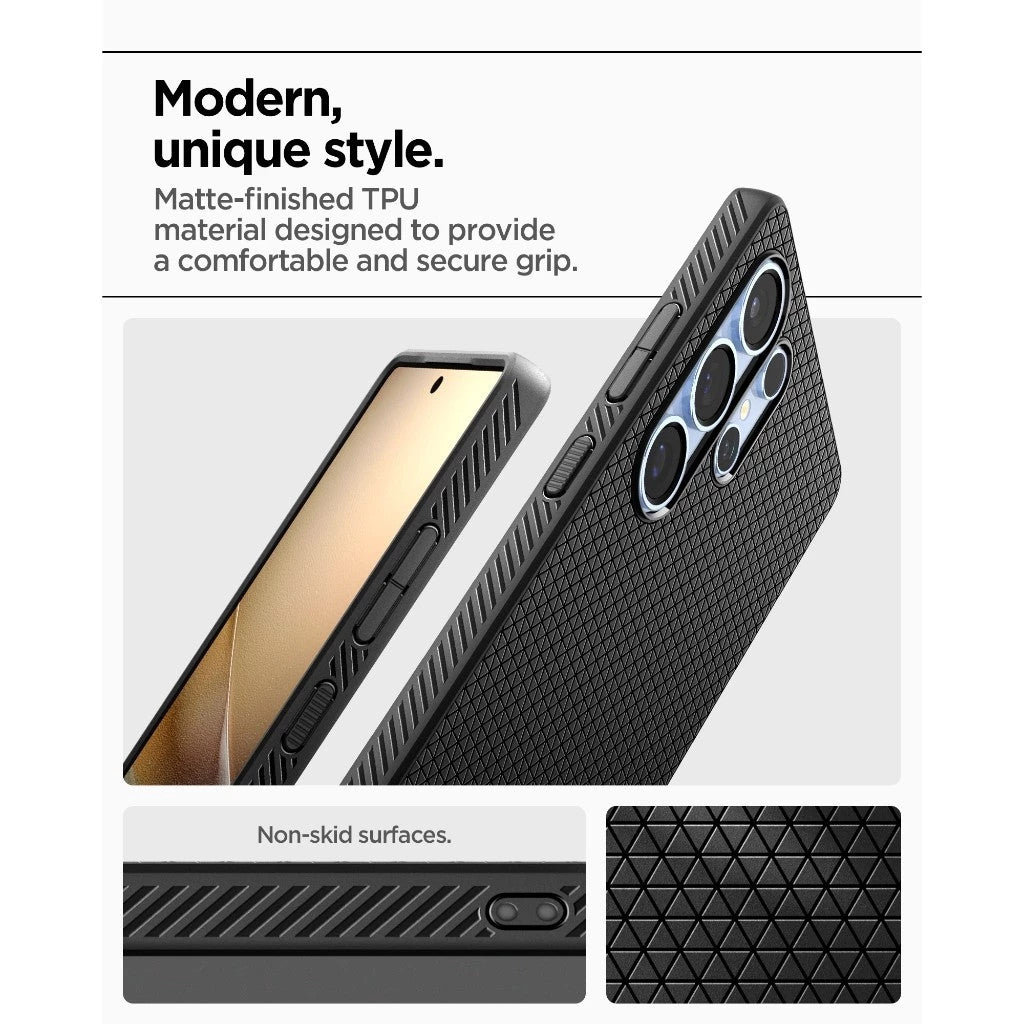 Spigen Samsung S25 Ultra / S25+ / S25 Liquid Air Casing Protection Drop Protection dan Slim Tahan Lama Perlindungan