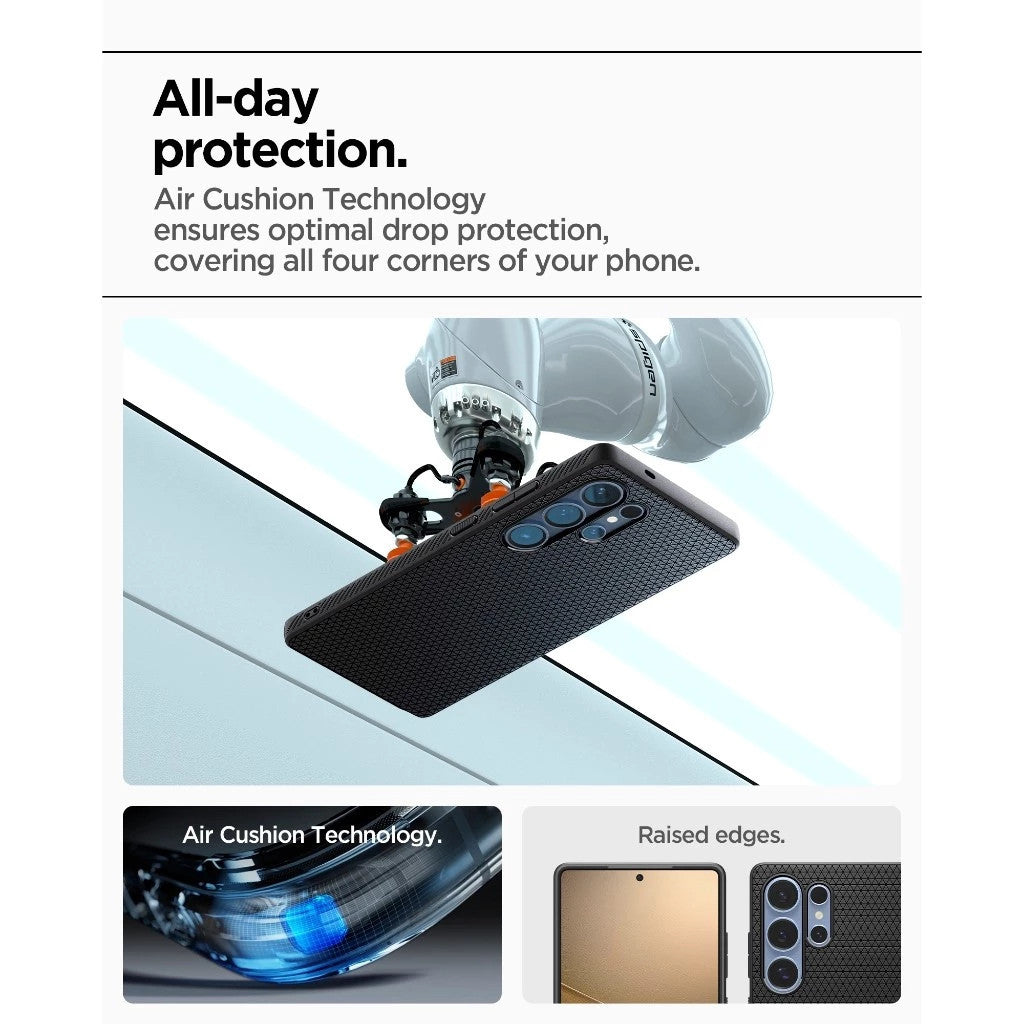 Spigen Samsung S25 Ultra / S25+ / S25 Liquid Air Casing Protection Drop Protection dan Slim Tahan Lama Perlindungan