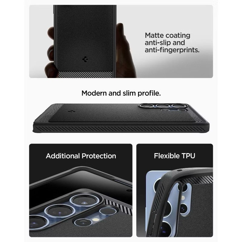 Spigen Samsung S25 Ultra / S25 Plus / S25 Kes Magnetik Perisai Lasak MagFit