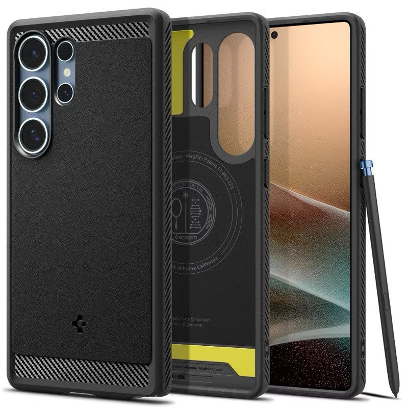 Spigen Samsung S25 Ultra / S25 Plus / S25 Kes Magnetik Perisai Lasak MagFit