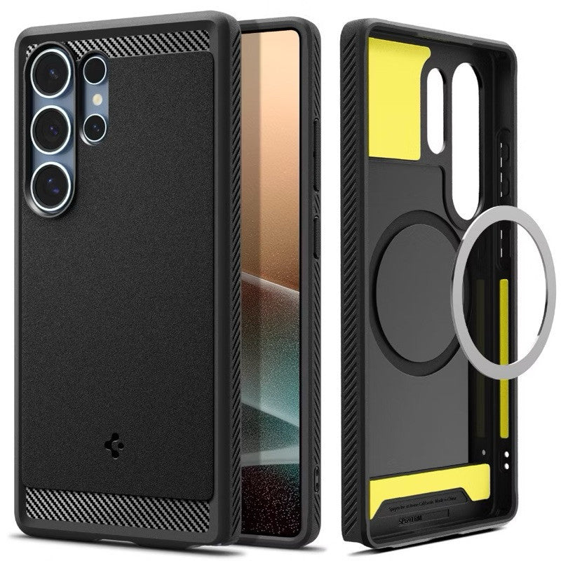 Spigen Samsung S25 Ultra / S25 Plus / S25 Kes Magnetik Perisai Lasak MagFit
