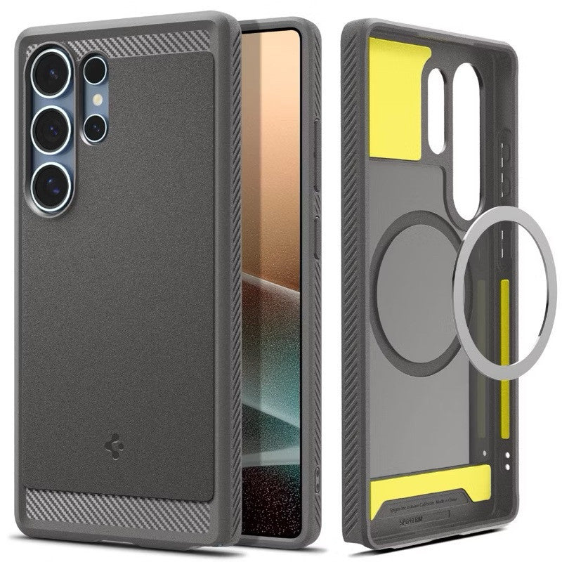 Spigen Samsung S25 Ultra / S25 Plus / S25 Kes Magnetik Perisai Lasak MagFit