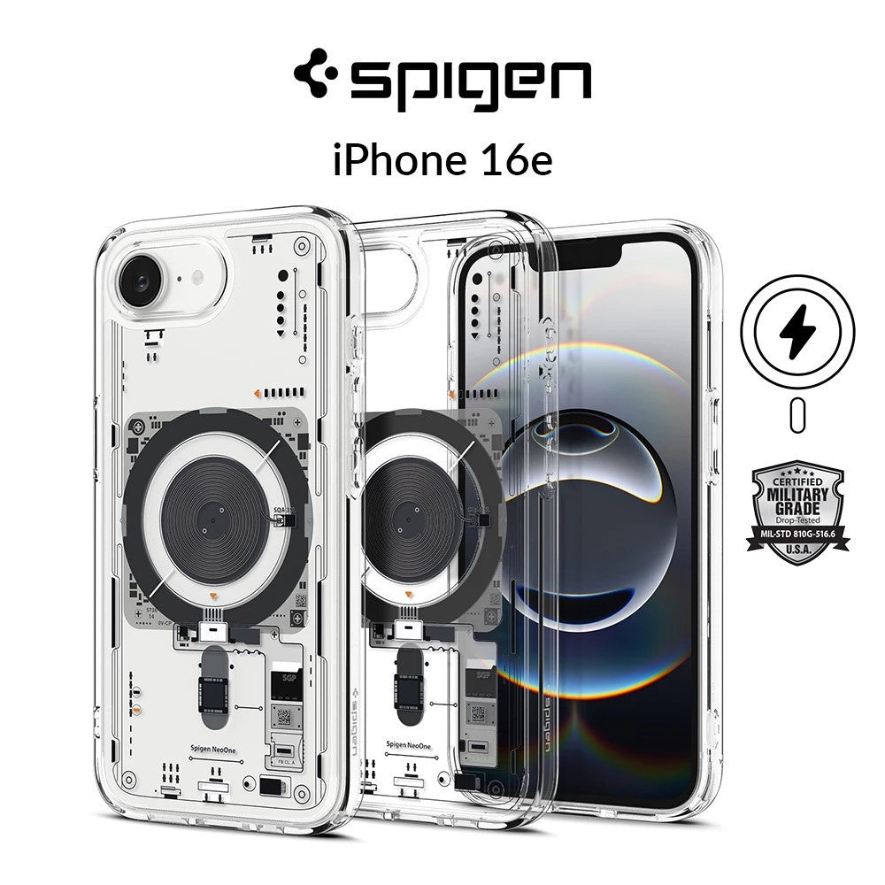 Spigen iPhone 16e Case (2025) 6.1" Ultra Hybrid Neo One MagFit Magnetic Phone Case iPhone Case iPhone Cover