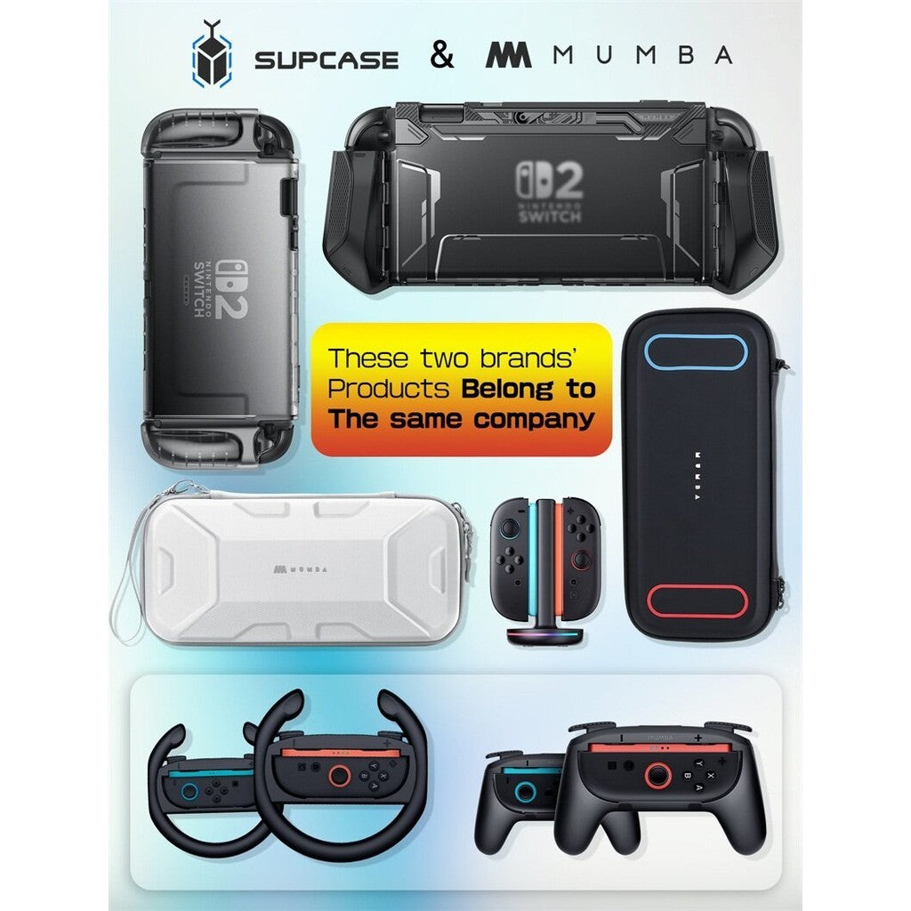 SUPCASE Dockable Case for Nintendo Switch 2 2025 Blade Series TPU Grip