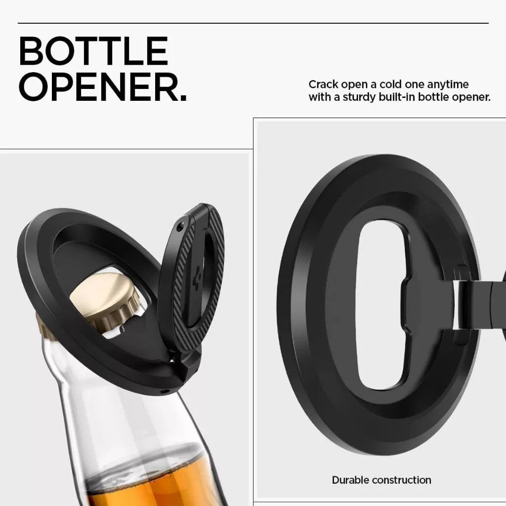 Spigen O-Mag Pemegang Telefon Cincin Magnet Dua Sisi Cincin Telefon Magnet Pemegang Pendirian Telefon Magnet