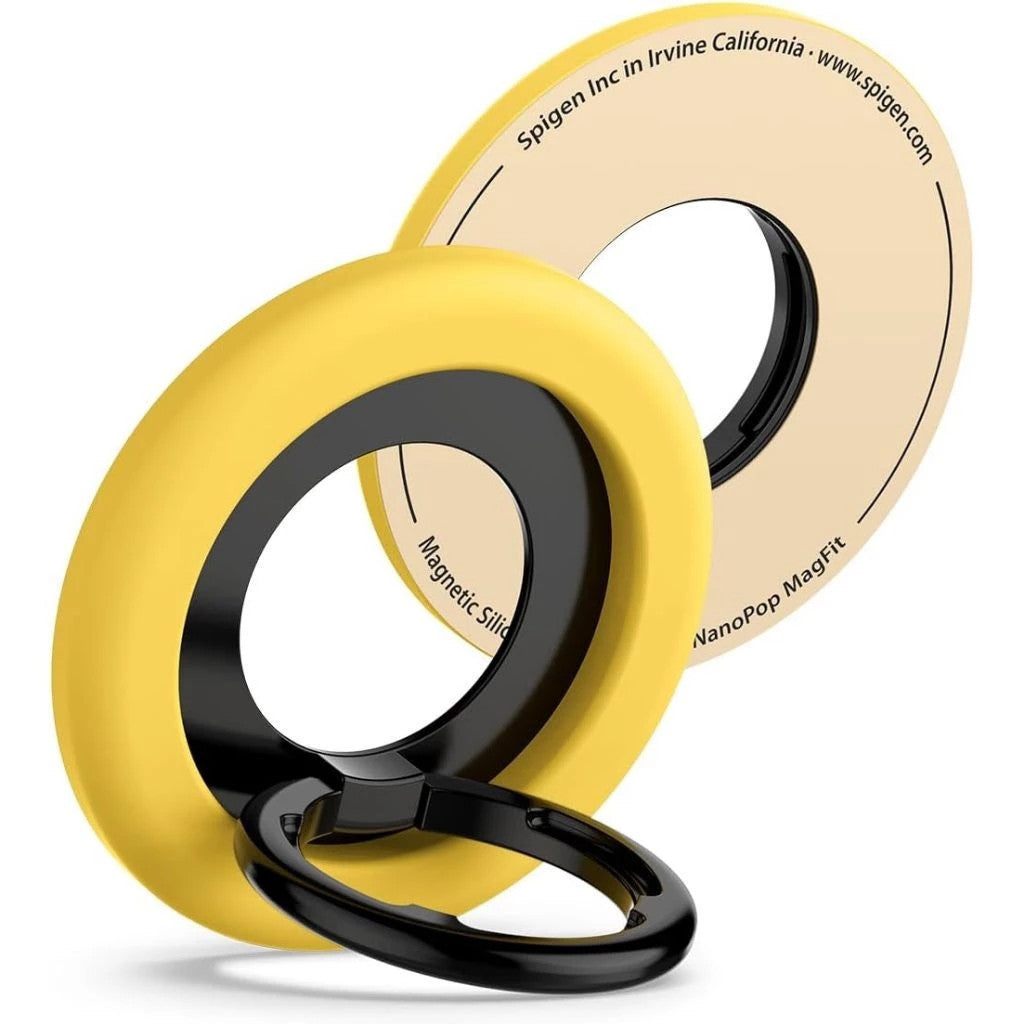 Spigen Nano Pop Pendirian Cincin Magnetik Pemegang Telefon Cincin Kaki Kaki Pemegang Pendirian Telefon Pemegang Pendirian Telefon Magnet Pegangan Telefon