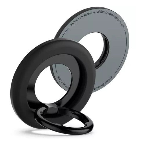 Spigen Nano Pop Pendirian Cincin Magnetik Pemegang Telefon Cincin Kaki Kaki Pemegang Pendirian Telefon Pemegang Pendirian Telefon Magnet Pegangan Telefon