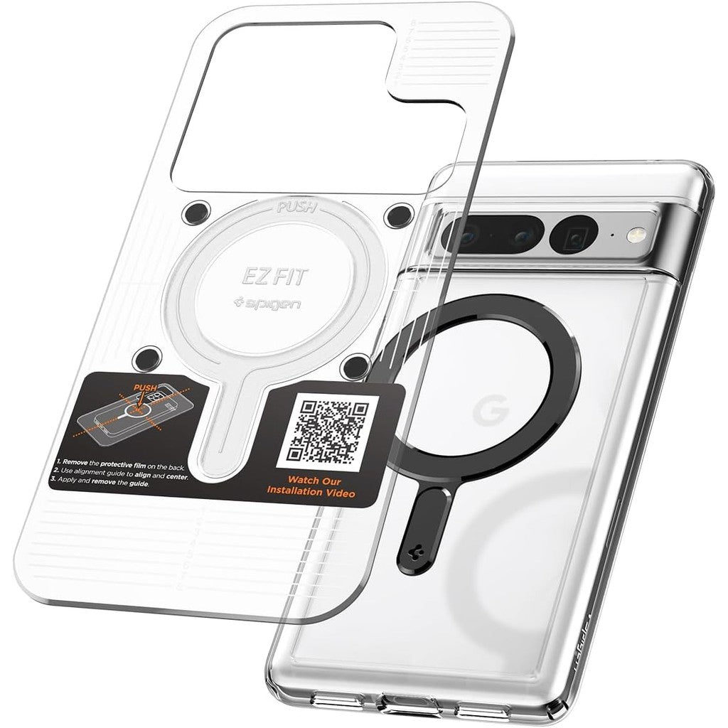 Spigen Magnetic Ring Plate (MagFit) Compatible for iPhone 16/15/14/13/12/11, Pixel 9, Samsung Galaxy Z Fold/Z Flip/S
