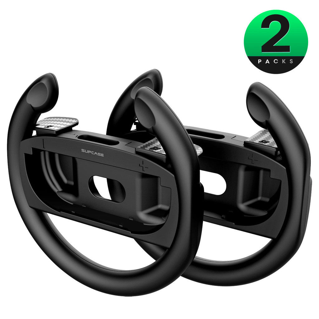 Supcase Controller Steering Wheel For Nintendo Switch 2 Racing Games Accessories for JoyCon Controllers Grip Set
