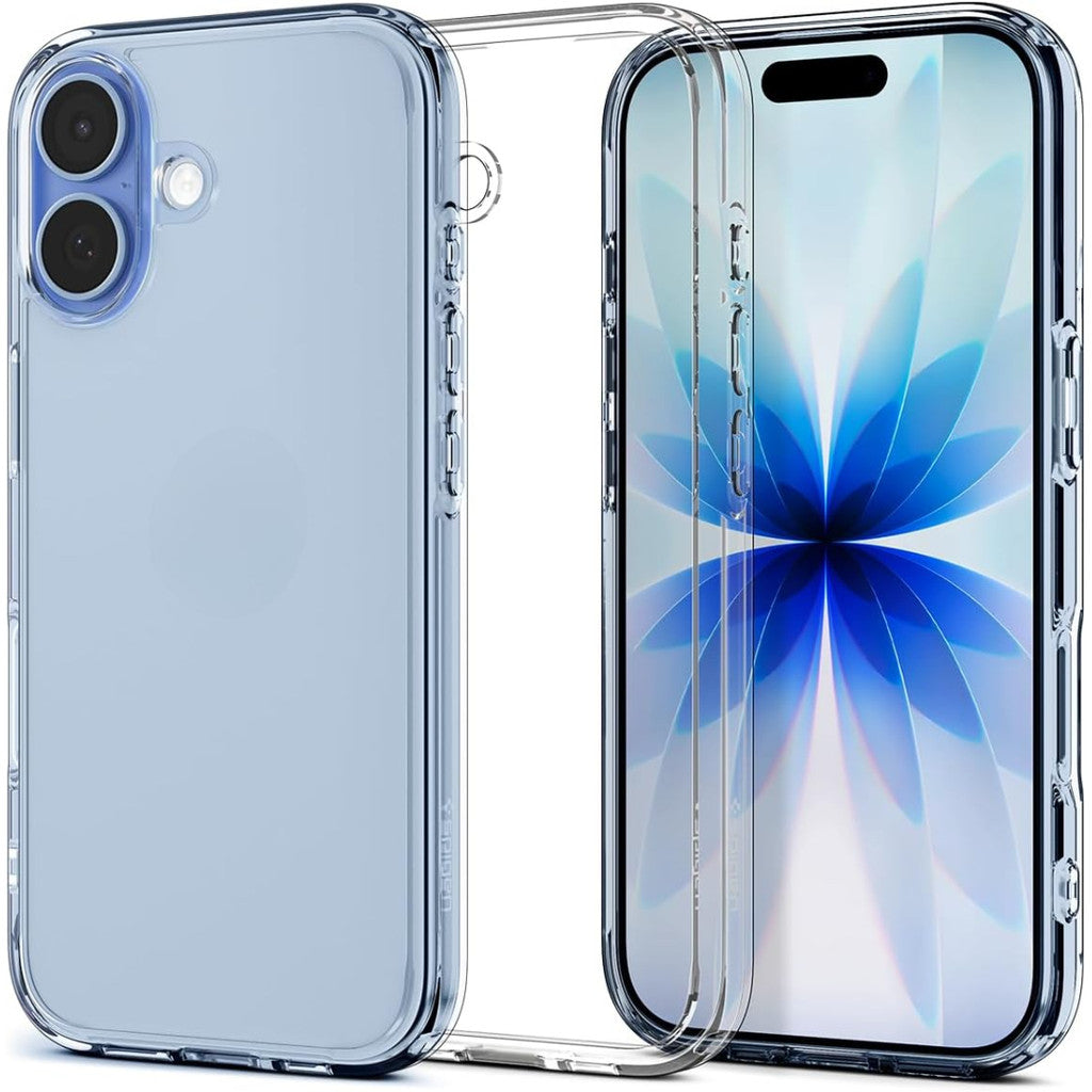 Spigen Ultra Hybrid Crystal Clear Case for iPhone 17 [TPU Covered Camera Control] [Anti-Yellowing] [No Magnet Ring]