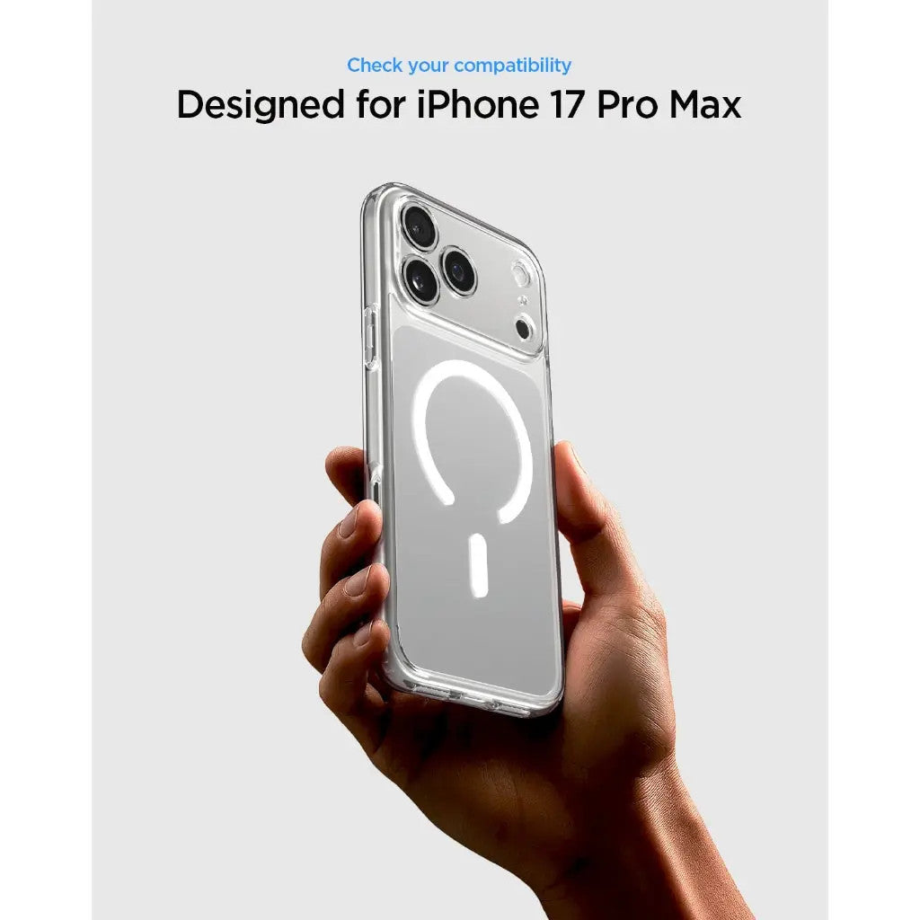 Spigen Ultra Hybrid MagFit for iPhone 17 Pro Max Case - Crystal Clear