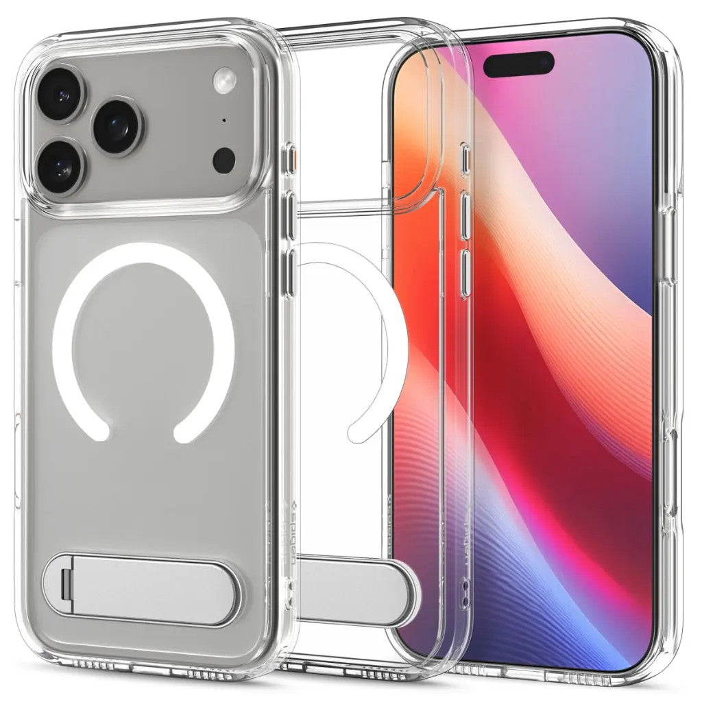 Spigen Ultra Hybrid S MagFit Kickstand for iPhone 17 Pro Max Case
