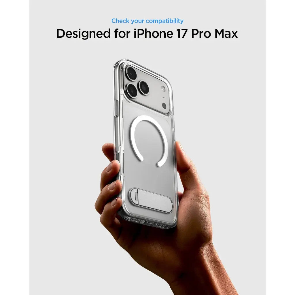 Spigen Ultra Hybrid S MagFit Kickstand for iPhone 17 Pro Max Case