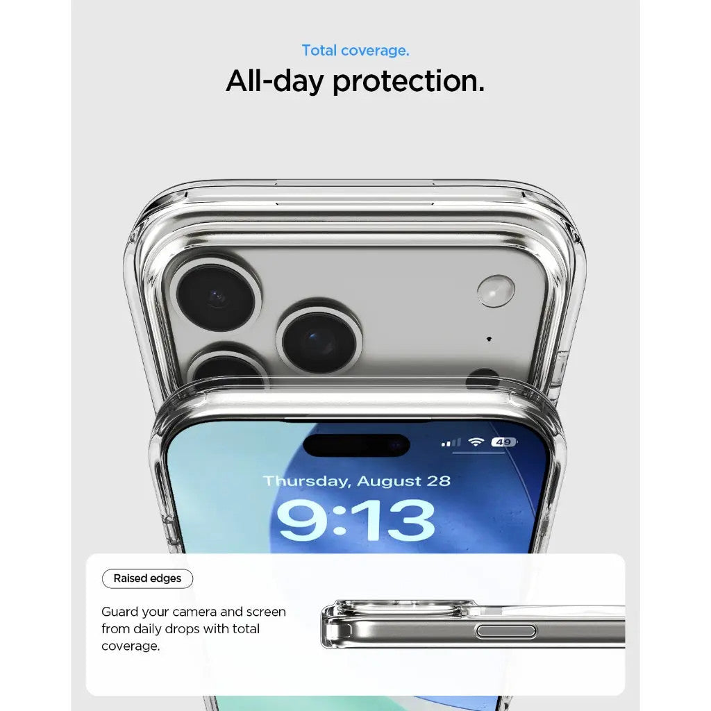 Spigen Ultra Hybrid S MagFit Kickstand for iPhone 17 Pro Max Case