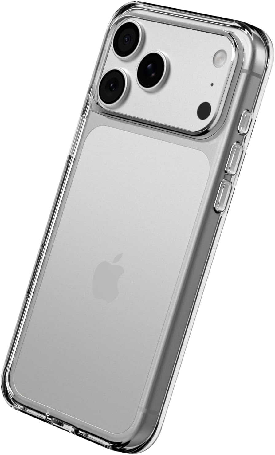 RhinoShield Clear Case for iPhone 17 / Air / Pro / Pro Max - Anti-Yellowing Shockproof, Military Grade Drop Protection