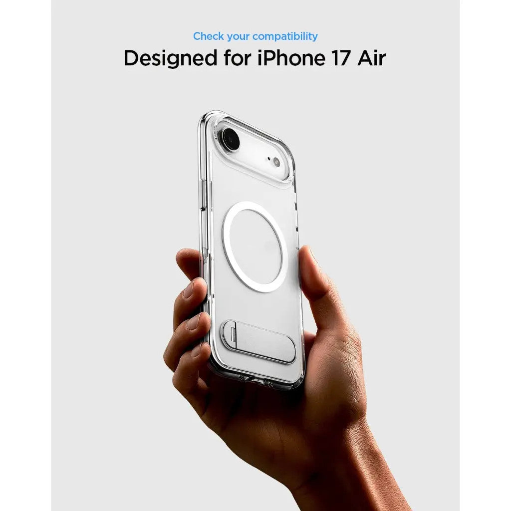 Spigen Ultra Hybrid S MagFit iPhone Air Case - Crystal White