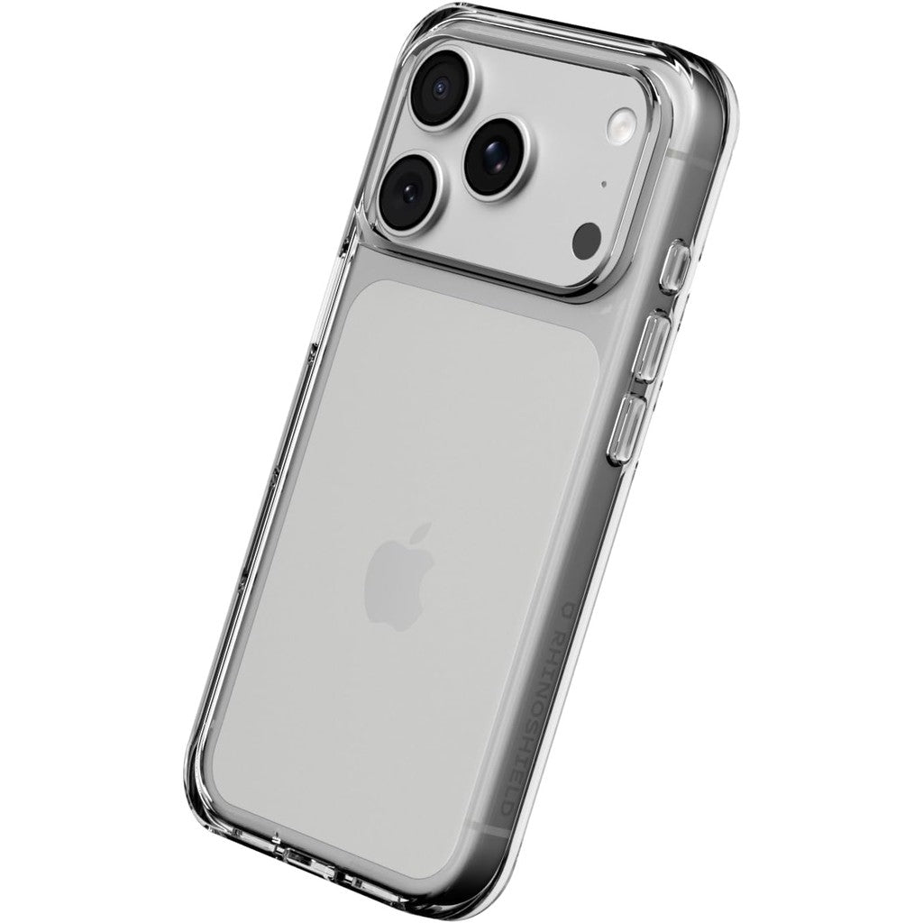RhinoShield Clear Case for iPhone 17 / Air / Pro / Pro Max - Anti-Yellowing Shockproof, Military Grade Drop Protection