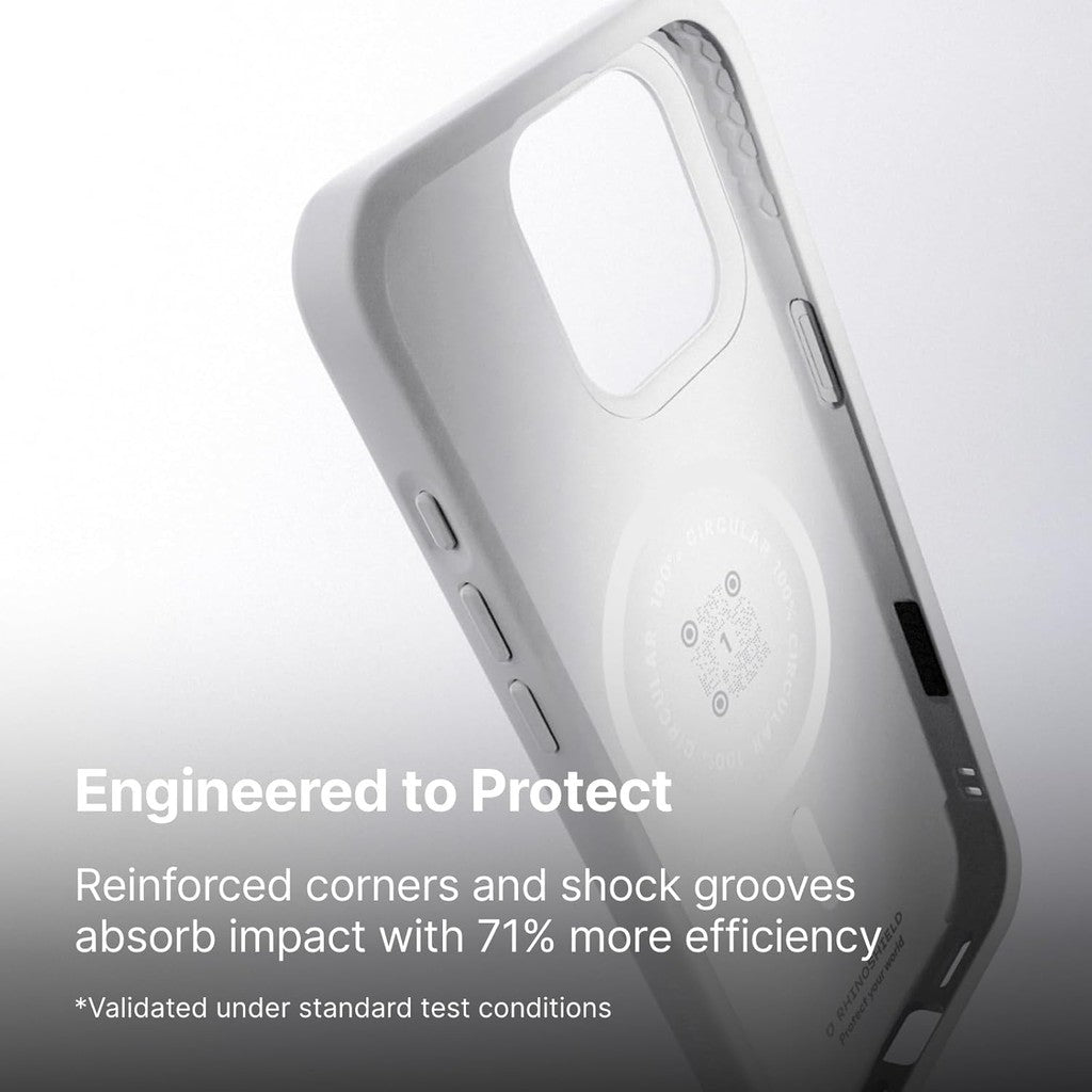 RhinoShield SolidX Magnetic for iPhone 17 - Shock-Absorbing Protection, Military Grade Drop Protection