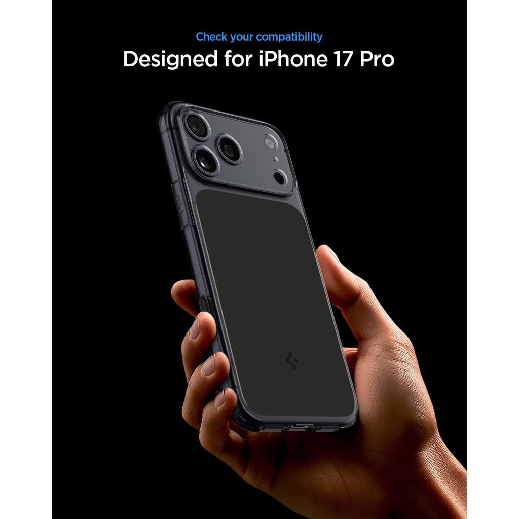 Spigen Ultra Hybrid T MagFit for iPhone 17 Pro Case [Camera Control Button] - Matte Black