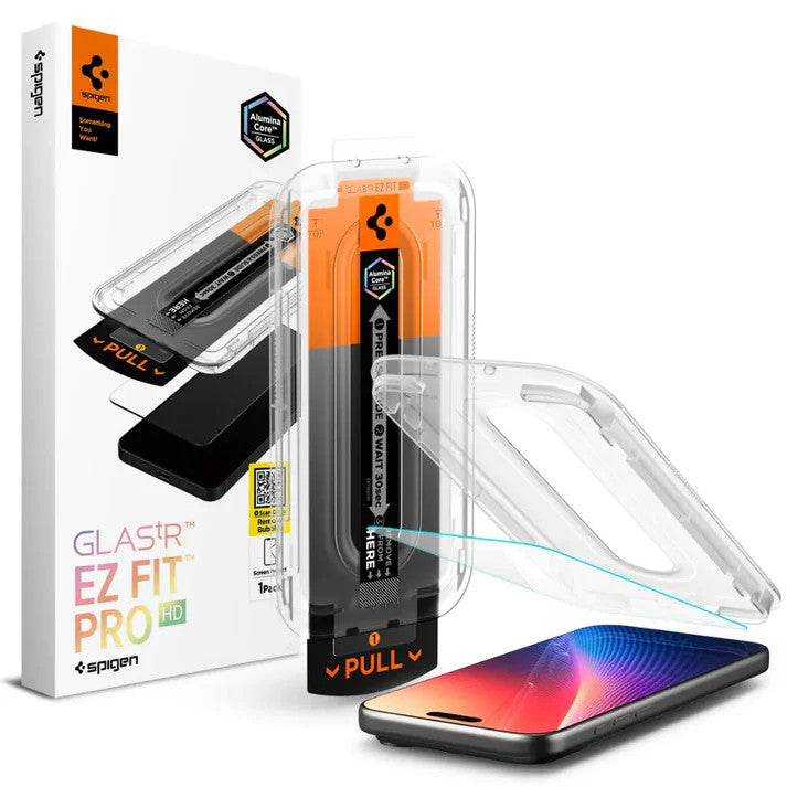Spigen EZ Fit Pro HD Screen Protector for iPhone 17 Pro Max / 16 Pro Max [1 Pack]