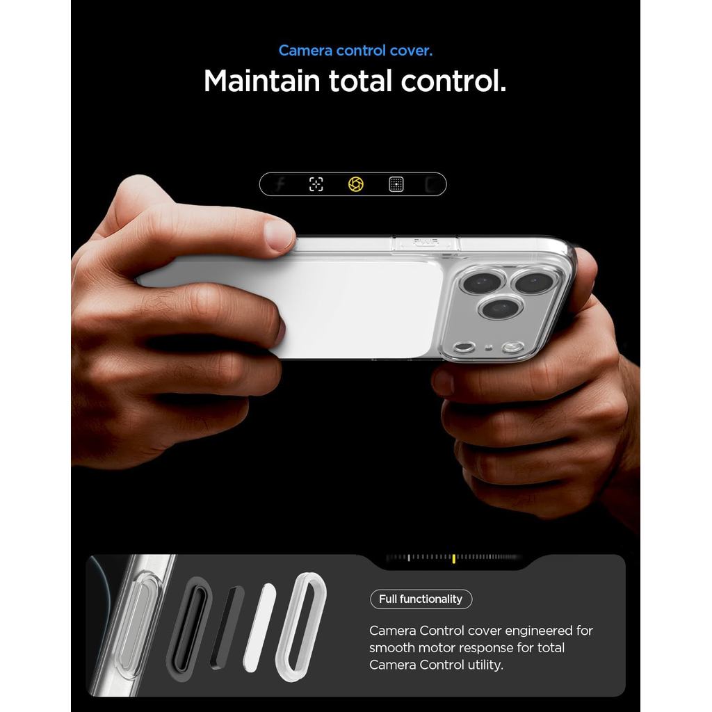Spigen Ultra Hybrid T MagFit [Camera Control Button] for iPhone 17 Pro Max / 17 Pro Case