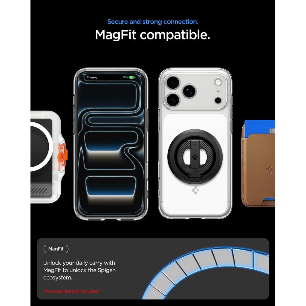 Spigen Ultra Hybrid T MagFit [Camera Control Button] for iPhone 17 Pro Max / 17 Pro Case