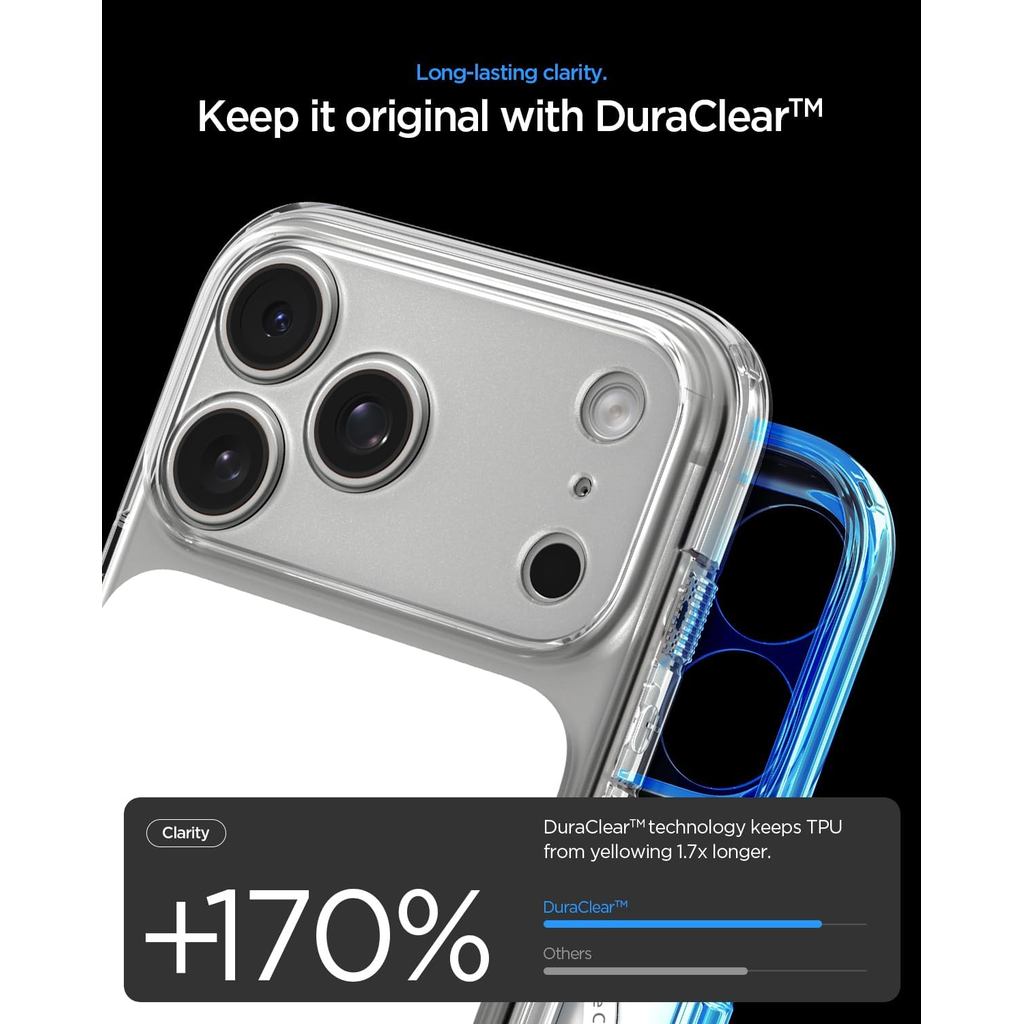 Spigen Ultra Hybrid T MagFit [Camera Control Button] for iPhone 17 Pro Max / 17 Pro Case