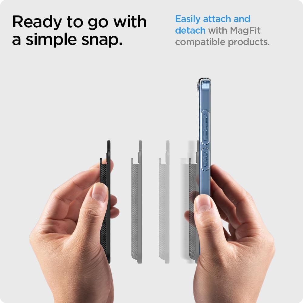 Spigen Urban Fit Wallet 3 Cards (Mag Fit) Galaxy S25/Ultra/ Z Fold 7 Pixel 10 Pro/Pro XL/Fold iPhone 17/16/15/14/13/12