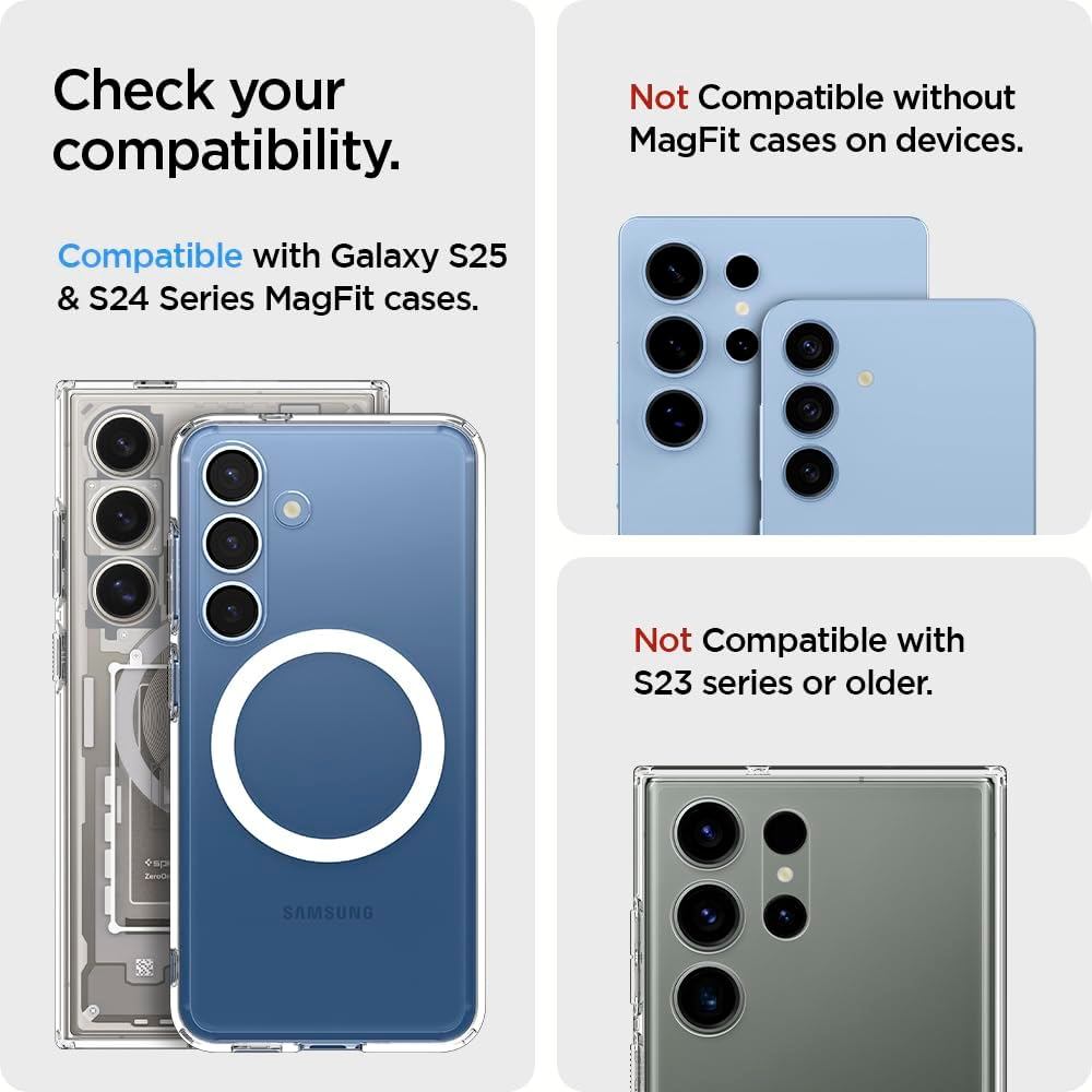 Spigen Urban Fit Wallet 3 Cards (Mag Fit) Galaxy S25/Ultra/ Z Fold 7 Pixel 10 Pro/Pro XL/Fold iPhone 17/16/15/14/13/12