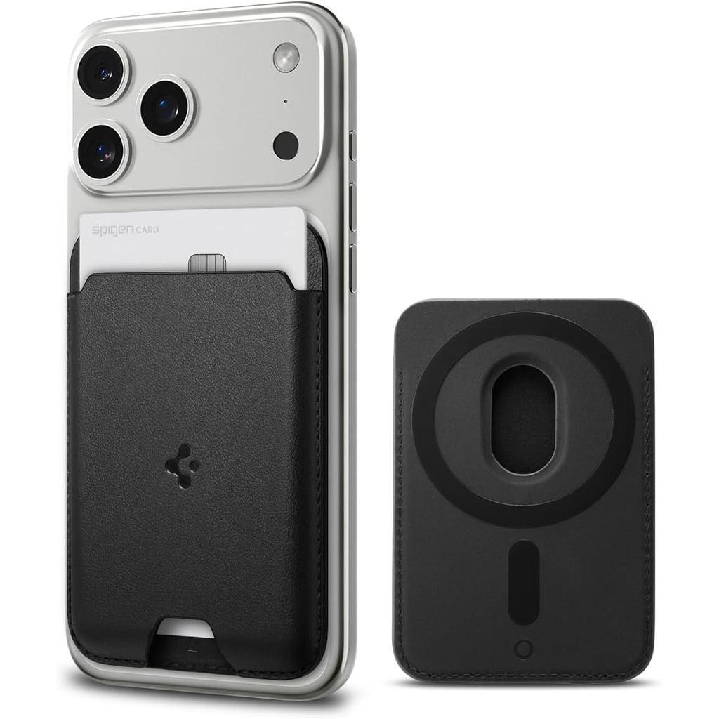 Spigen Valentinus (Mag Fit) Wallet 2 Card Holder Compatible with iPhone 17/16/15/14/13/12 Models, Pixel 10 Series