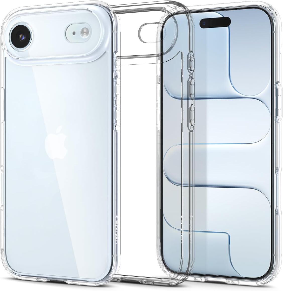 Spigen Ultra Hybrid Designed for iPhone Air Case [TPU Covered Camera Control] [Anti-Yellowing] - Crystal Clear