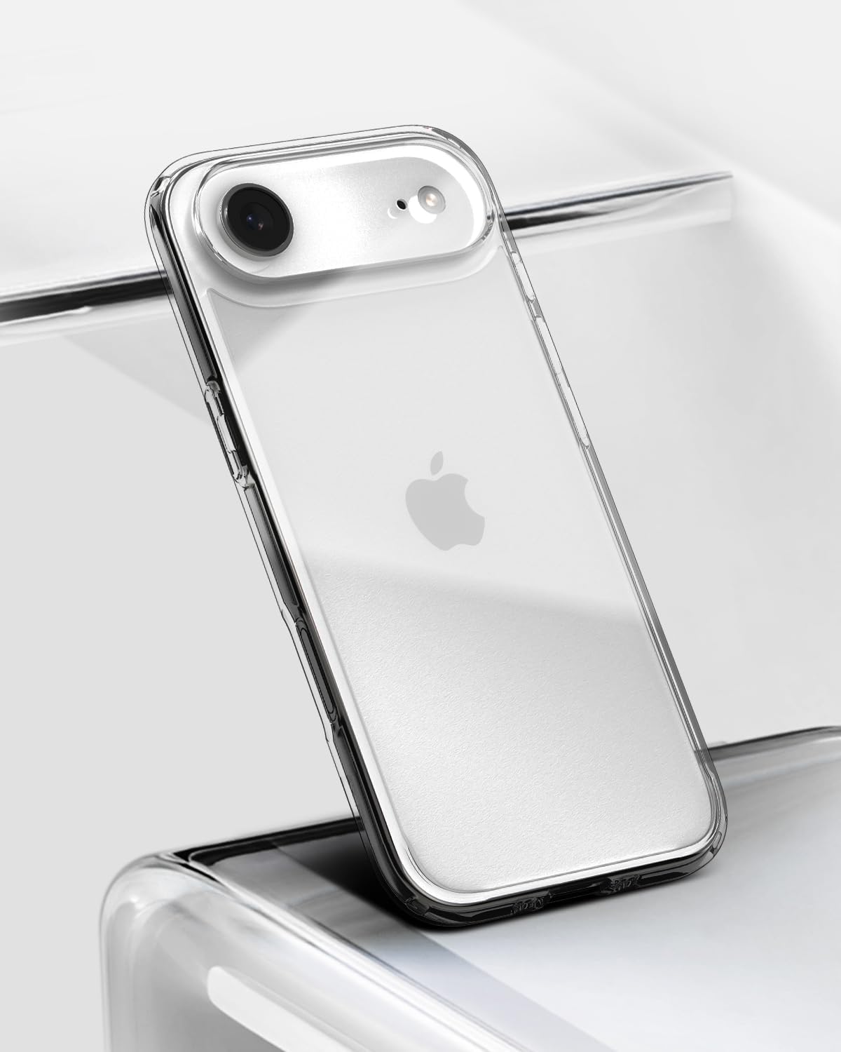 Spigen Ultra Hybrid Designed for iPhone Air Case [TPU Covered Camera Control] [Anti-Yellowing] - Crystal Clear