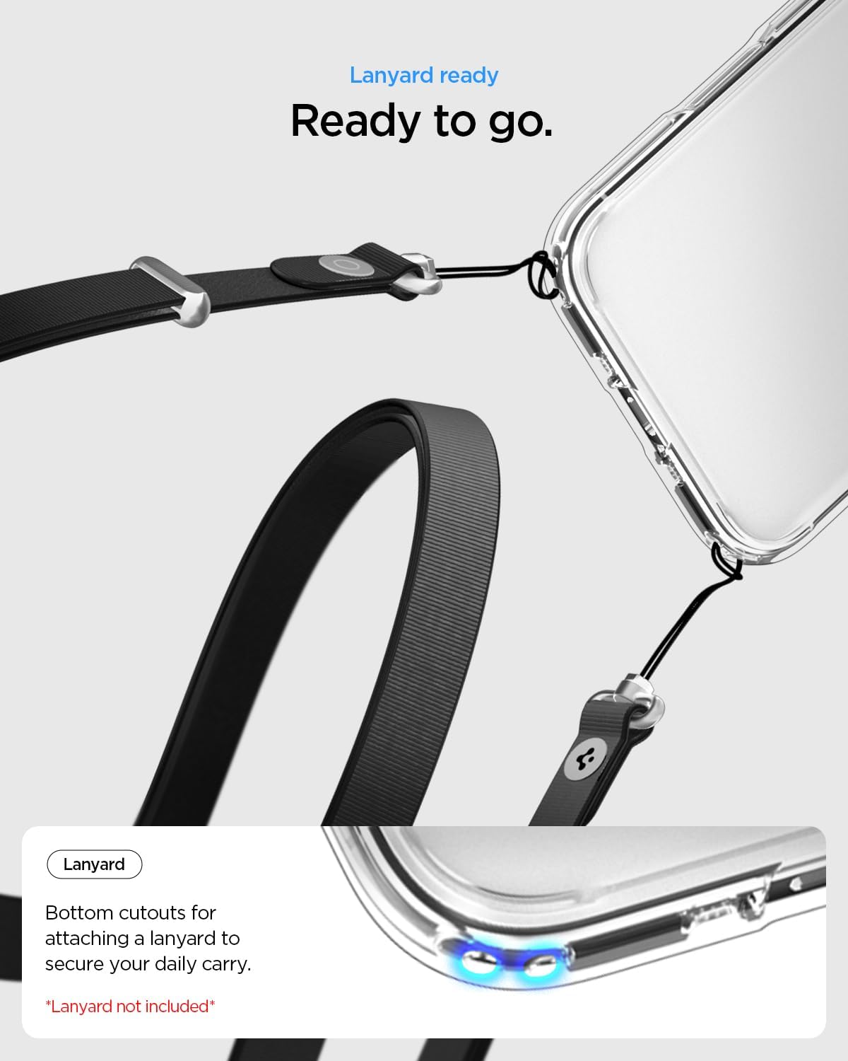 Spigen Ultra Hybrid Designed for iPhone Air Case [TPU Covered Camera Control] [Anti-Yellowing] - Crystal Clear