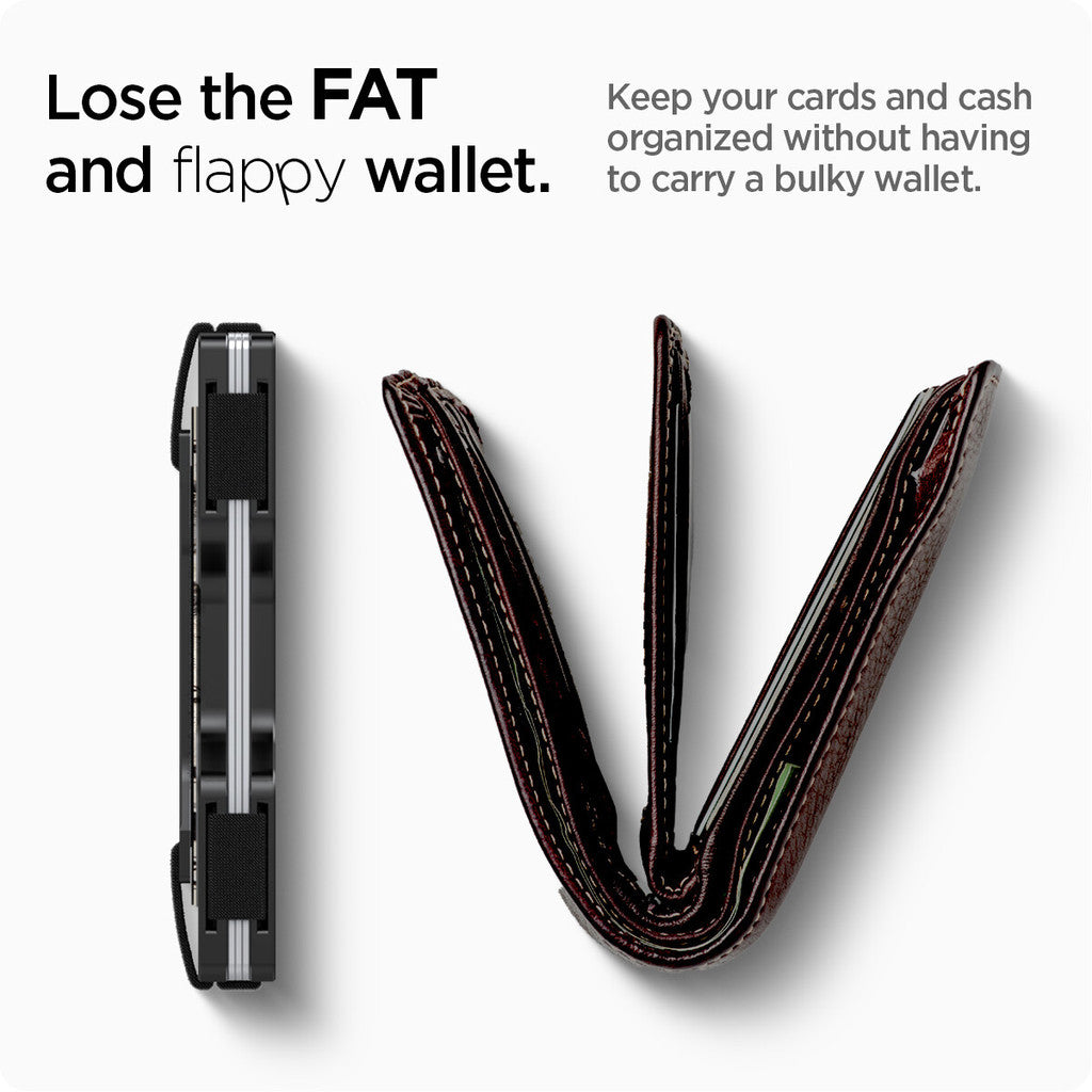 SPIGEN Card Holder [Wallet S] Built with Aluminum 12 Cards / Aluminum Card Holder / Money Holder / Cash Holder
