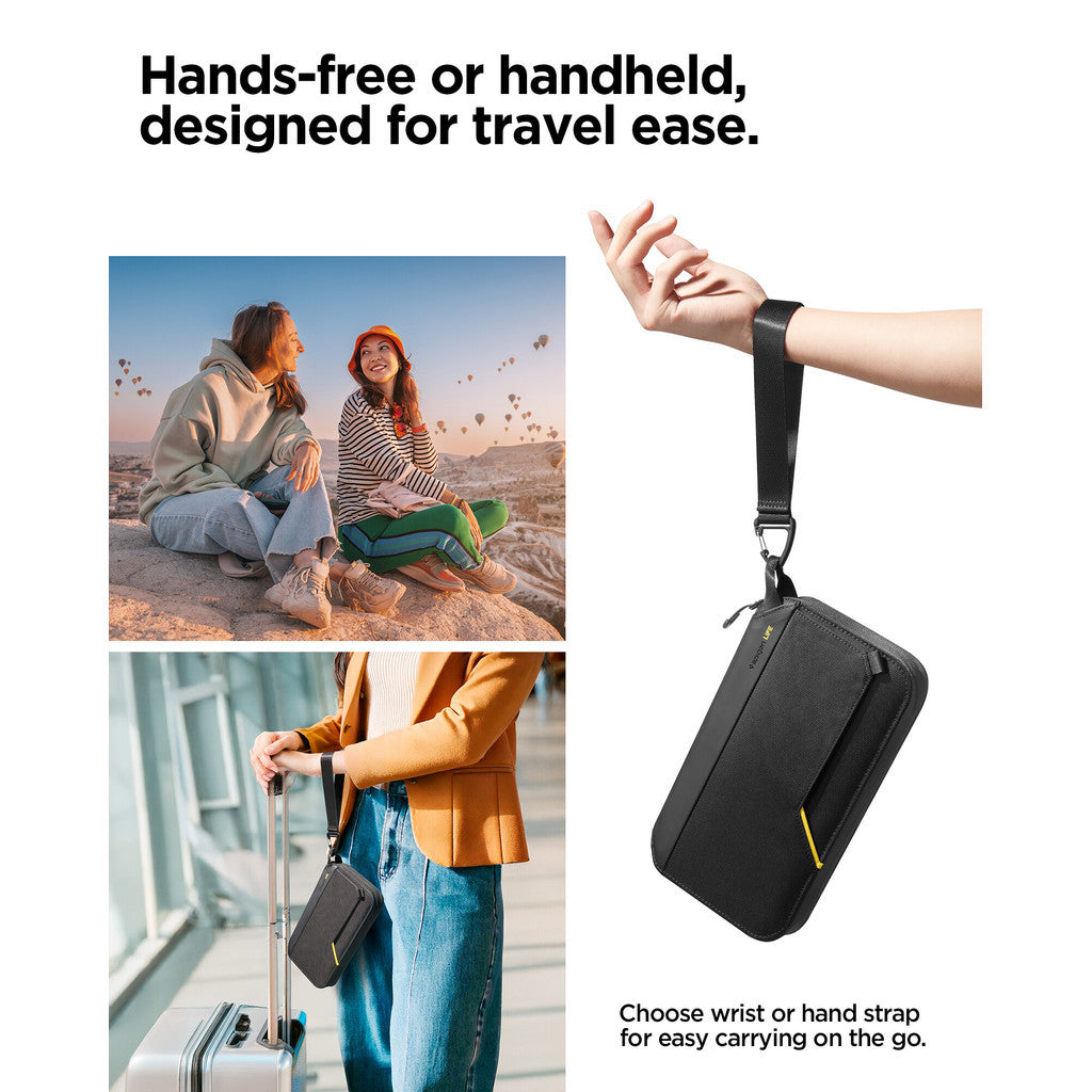 SPIGEN [KD500 Pouch] Passport Organizer Pouch / Hold up to 4 Passports with One Pouch