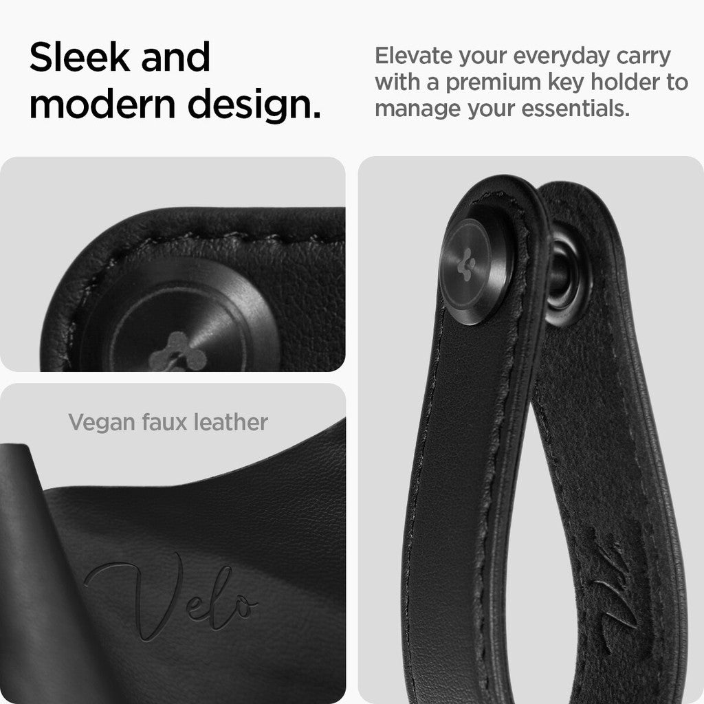 SPIGEN Key Holder [Valentinus] Premiun Vegan Leather / Key Holder / Key Organizer