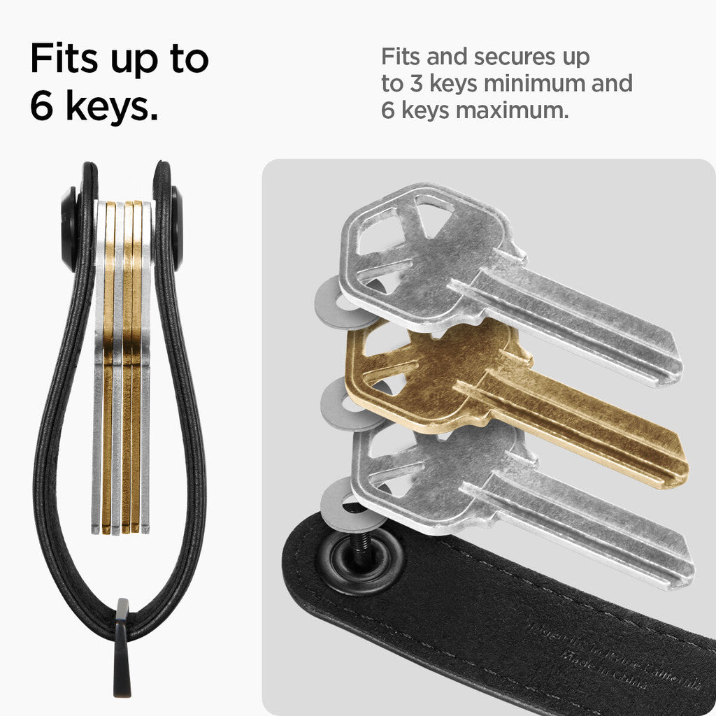 SPIGEN Key Holder [Valentinus] Premiun Vegan Leather / Key Holder / Key Organizer