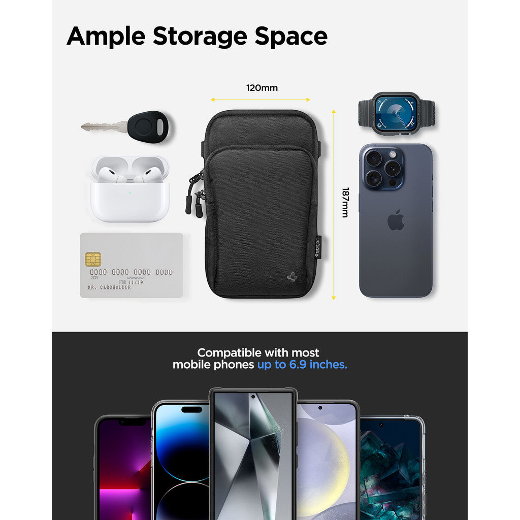 SPIGEN Universal Cross Bag [KD400 CrossBag] / Universal Cross Bag